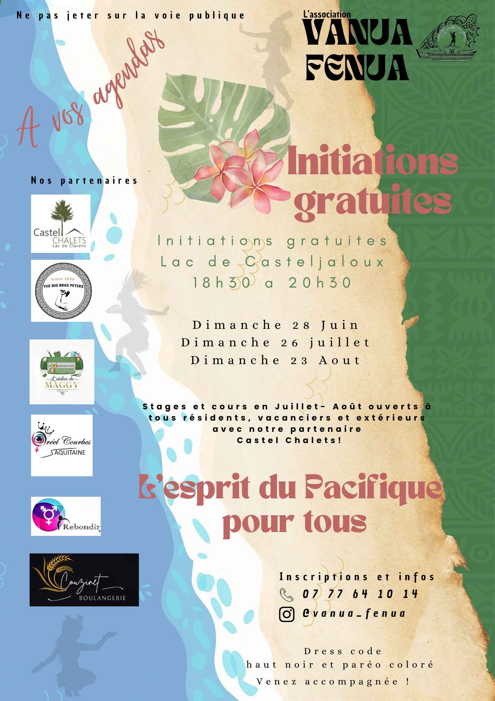 Initiation danses du Pacifique Casteljaloux