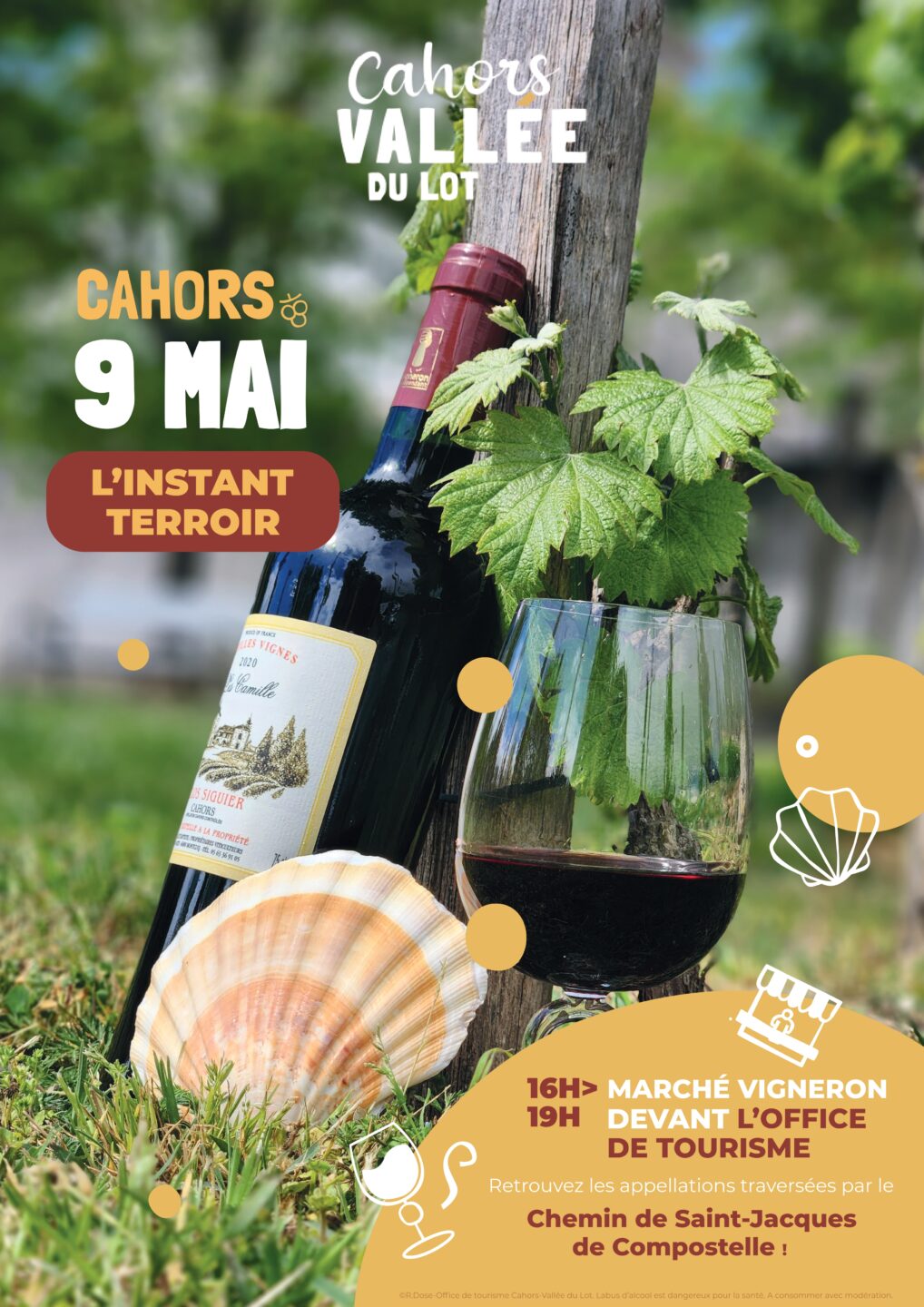 Instant terroir Cheminant de Saint-Jacques  Cahors