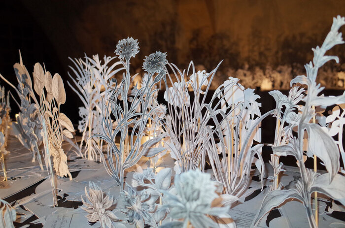 Jardin de papier, Église Saint-Vincent, Metz
