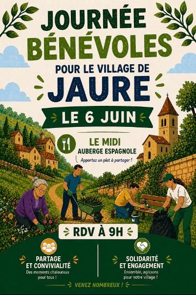 Journée bénévole Jaure 2026-06-06
