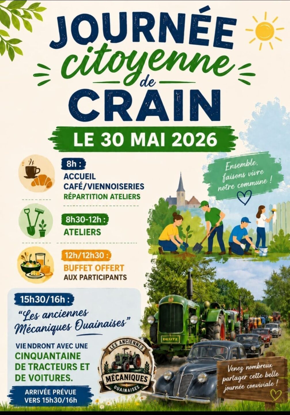 Journée citoyenne de Crain  Crain