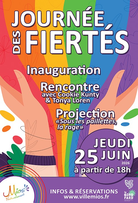 Journée de fiertés  Mios 2026-06-25