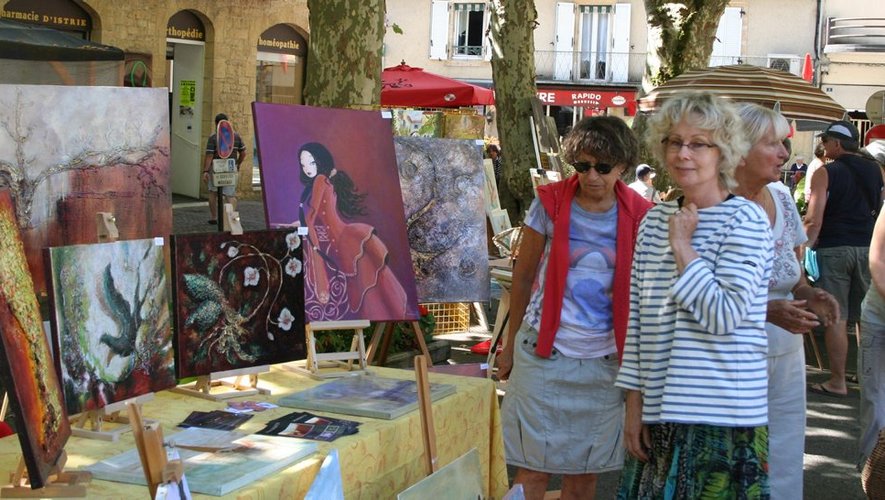 Journée des Peintres Place d'Istrie Prayssac 2026-07-10