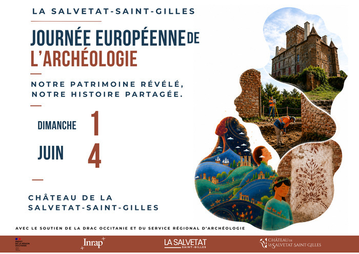 Journée européenne de l'archéologie au château de La Salvetat-Saint-GIlles Château de La Salvetat-Saint-Gilles La Salvetat-Saint-Gilles