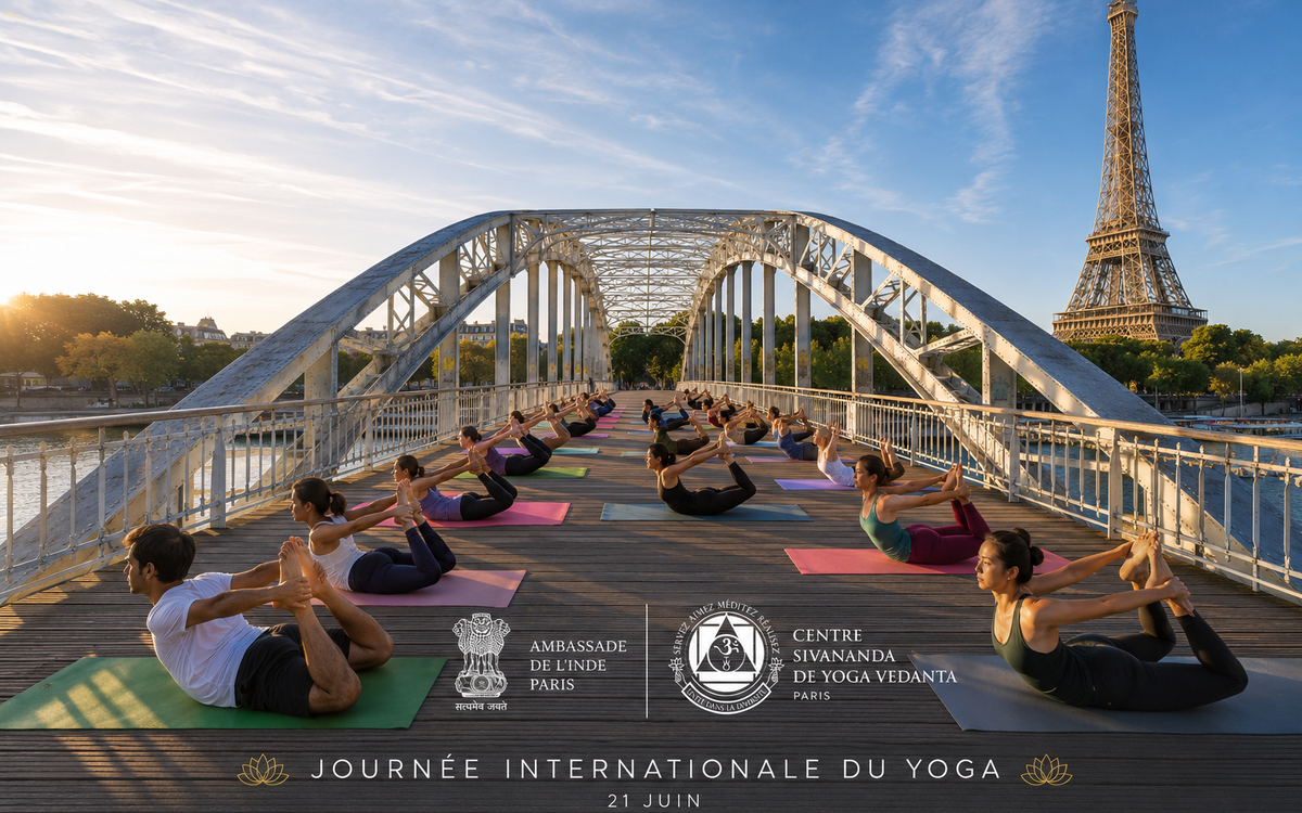 Journée internationale du yoga avec le centre Sivananda Centre Sivananda de Paris Paris