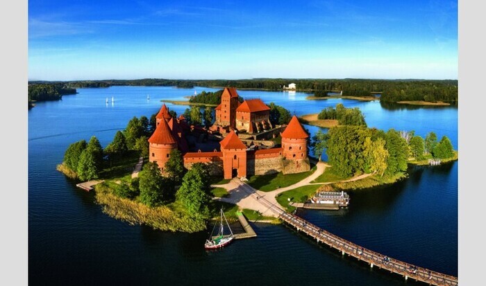 Journées archéologiques au château de la péninsule de Trakai Trakų istorijos muziejus Trakai