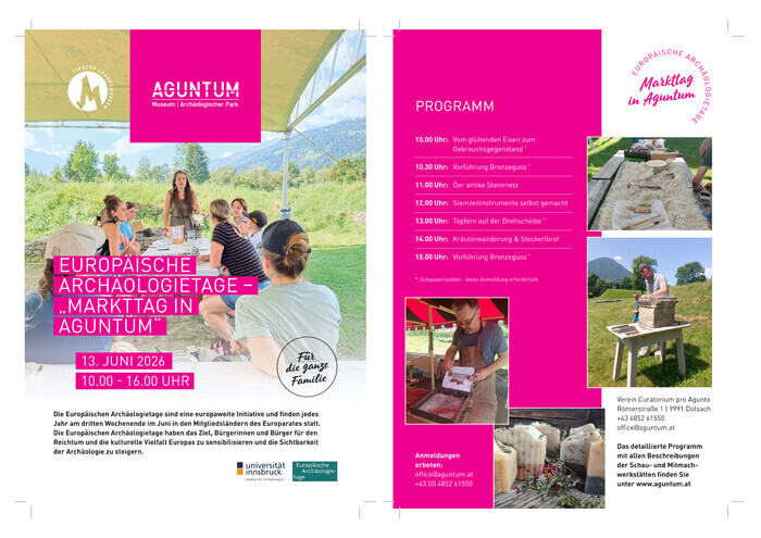 Jours de marché à Aguntum Museum Aguntum Dölsach