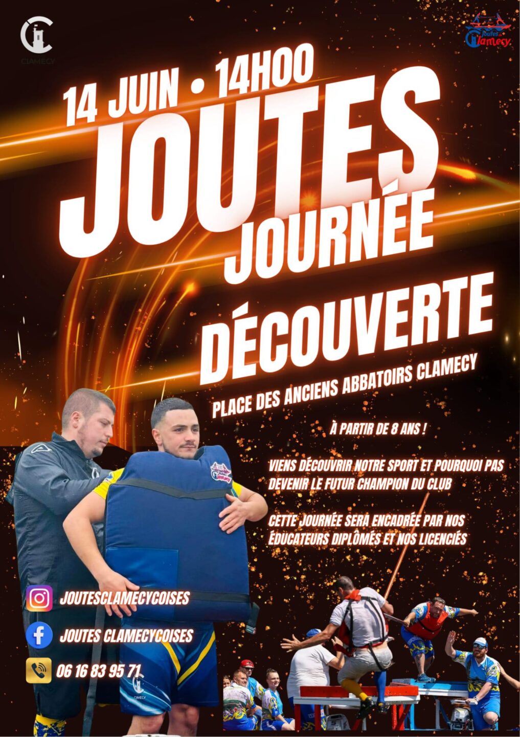 Joutes Journée découverte Place des anciens abattoirs Clamecy