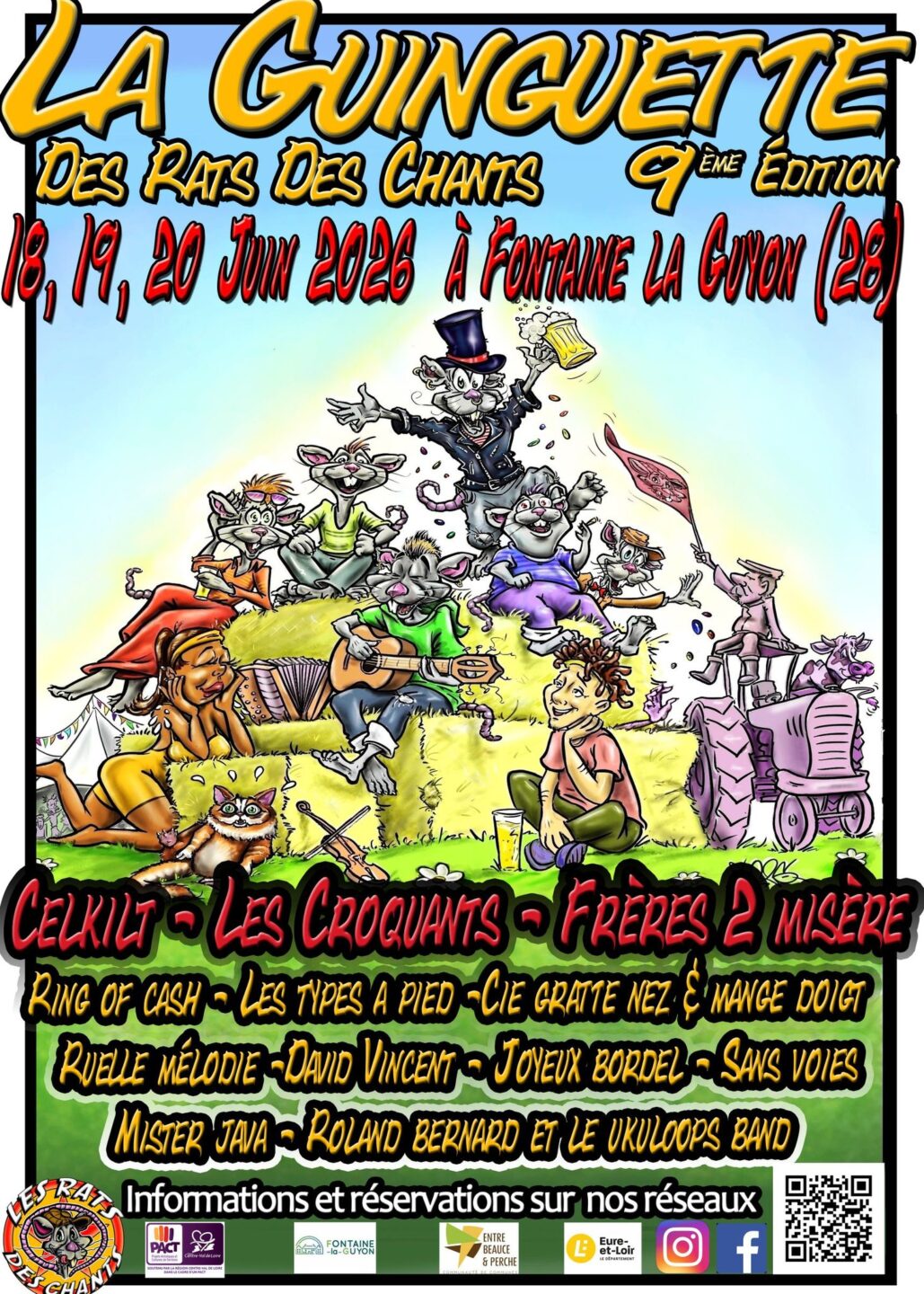 La 9ème Guinguette Des Rats Des Chants Fontaine-la-Guyon 2026-06-18