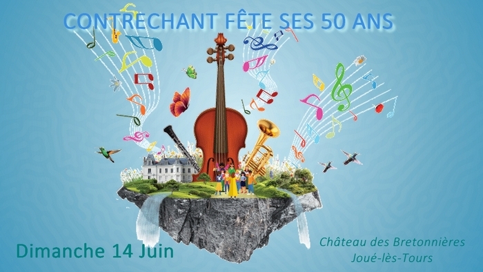 La chorale Contrechant fête ses 50 ans Château des Bretonniéres Joué-les Tours Joué-lès-Tours
