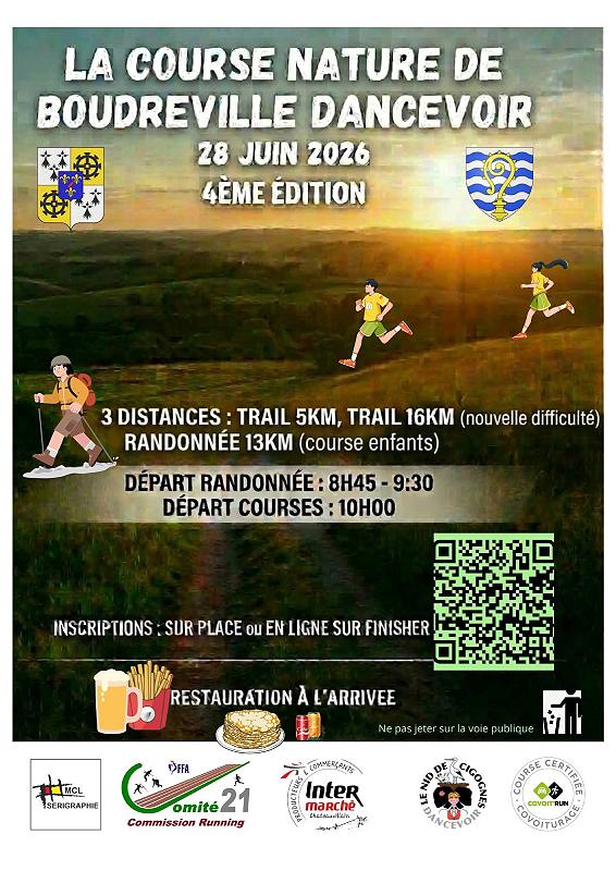 La course nature de Boudreville Dancevoir Boudreville Dancevoir 2026-06-28