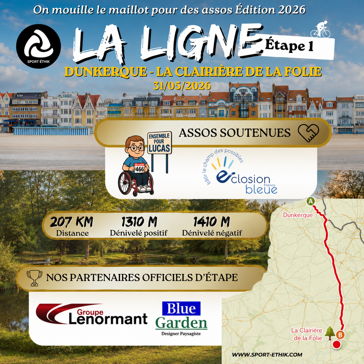 La Ligne Dunkerque La Clairière de la Folie Tracy-le-Mont
