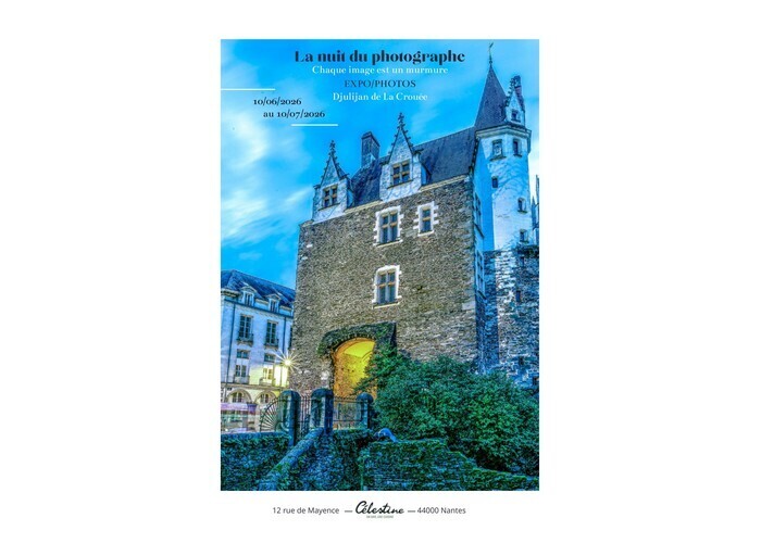 La nuit du photographe - Exposition de Djulijan de La Crouée Restaurant Chez Célestine Nantes