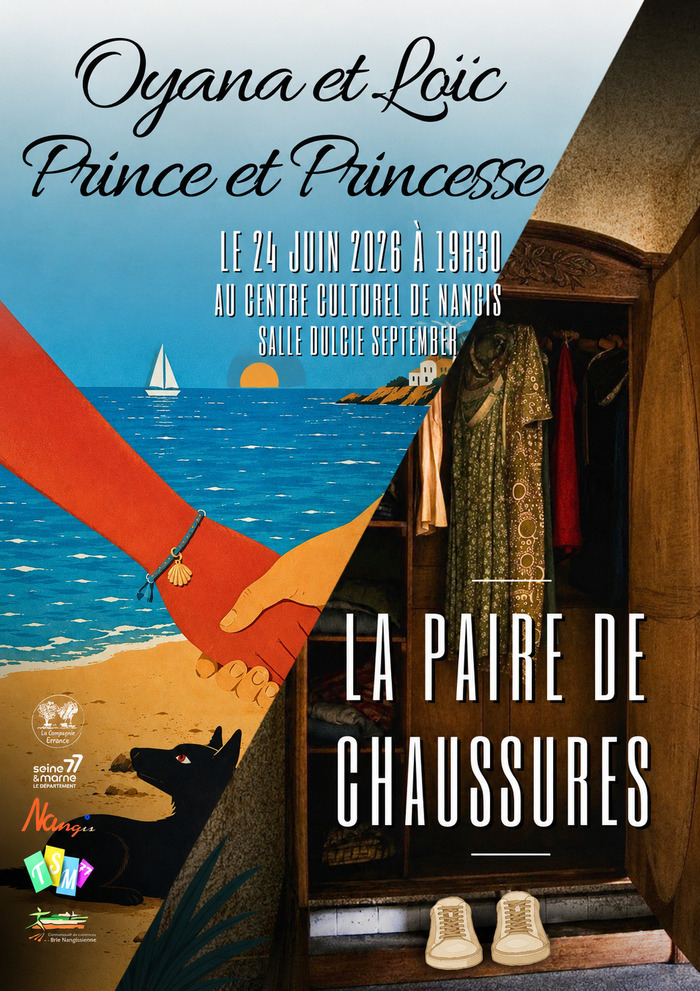 La paire de chaussures – Oyana et Loïc, prince et princesse, Salle Dulcie September, Centre Culturel de Nangis, Nangis