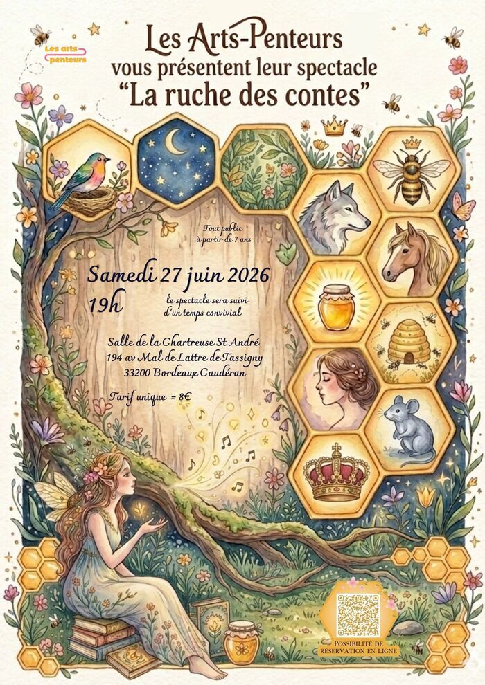 La ruche des contes, Salle Chartreuse St André, Bordeaux
