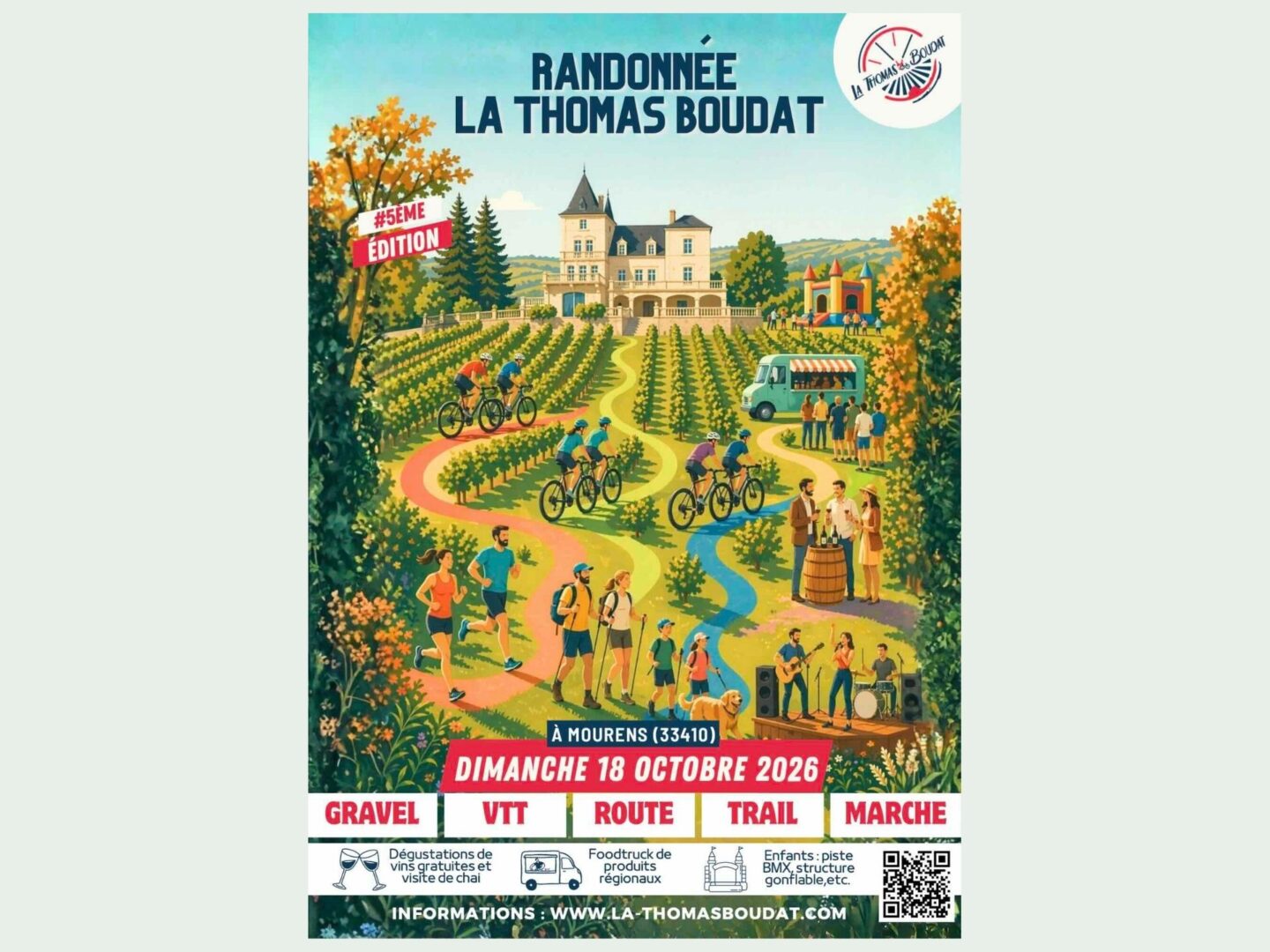 La Thomas Boudat 5e édition Château de Viaut Mourens