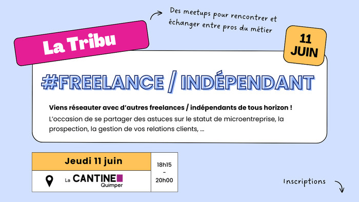 La Tribu #Freelance, La Cantine Quimper – Coworking, Quimper