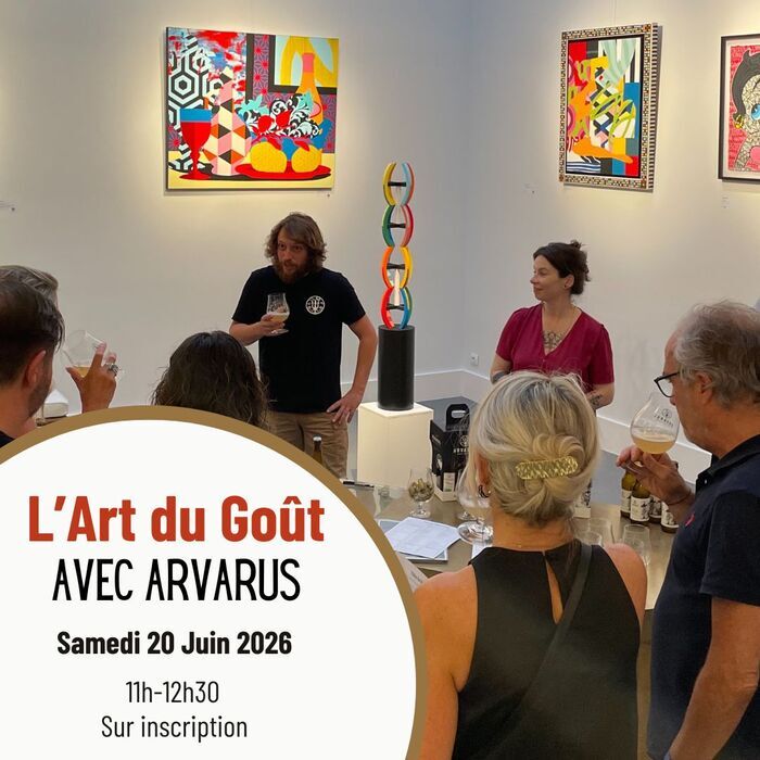 L’Art du (faux) Goût : Atelier pratique : Dégustation & Contemplation GALERIE D’ART LE COMOEDIA Brest