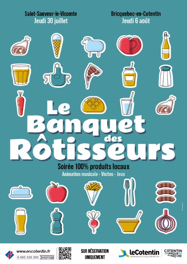 Le Banquet des rôtisseurs au château de Saint-Sauveur-le-Vicomte Saint-Sauveur-le-Vicomte
