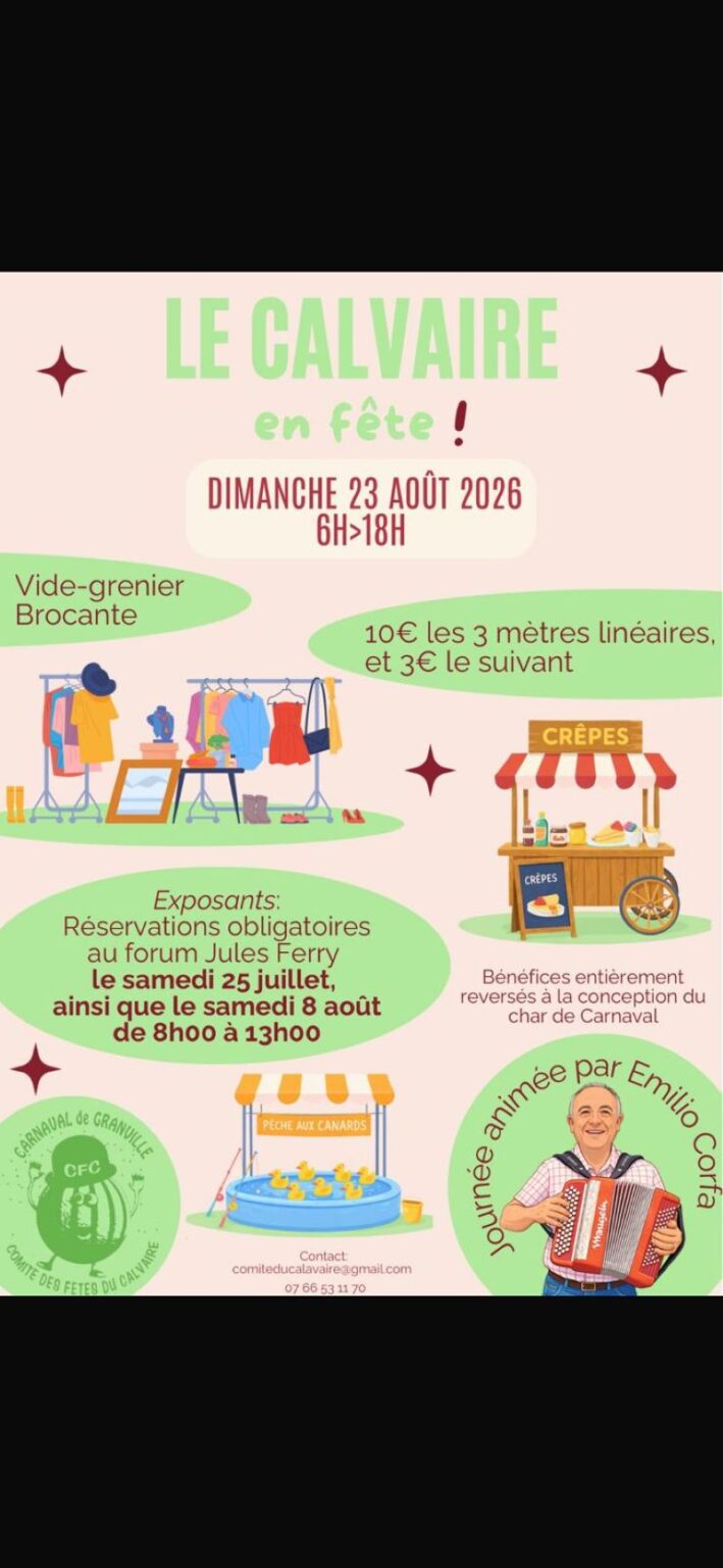 Le Calvaire en Fête Quartier du Calvaire Granville