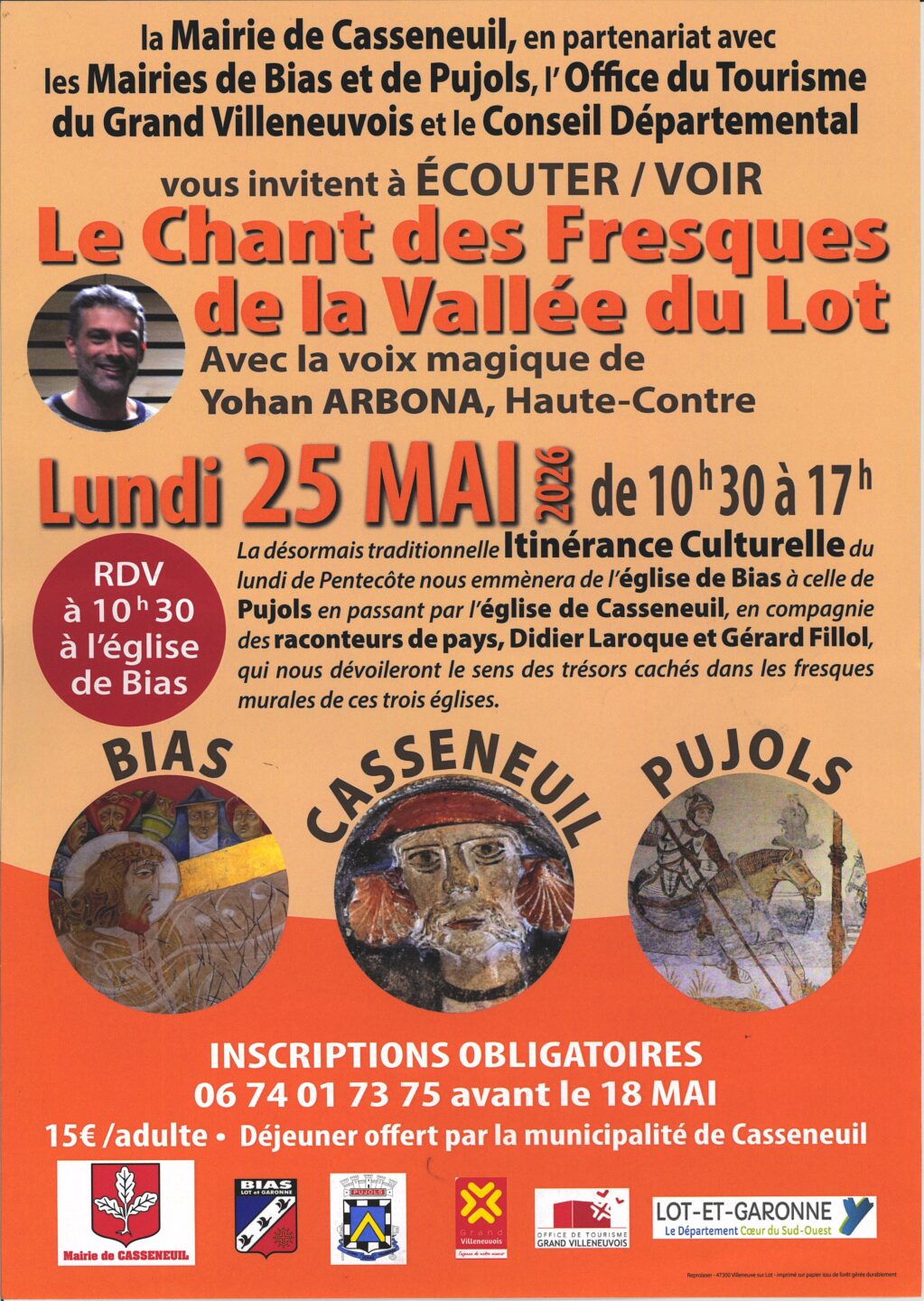 Le chant des fresques de la Vallée du Lot  Bias