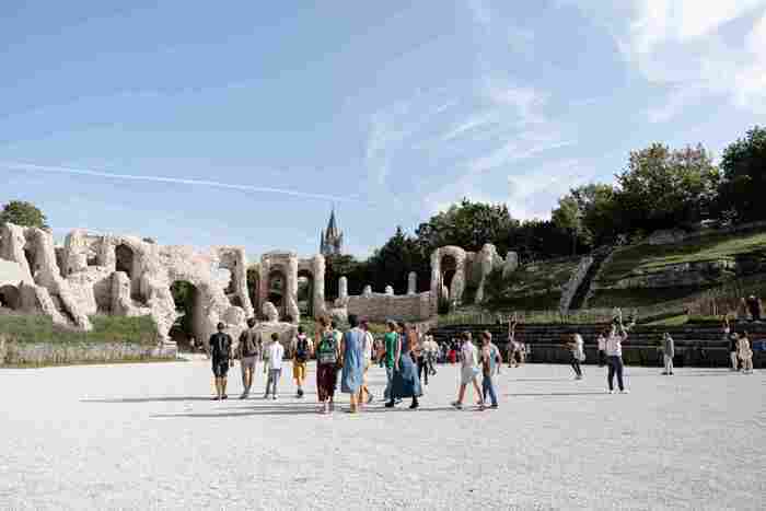 Le chantier du siècle Arènes gallo-romaines Saintes