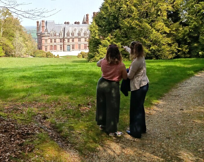 Le château en visu, Domaine de Trévarez, Saint-Goazec