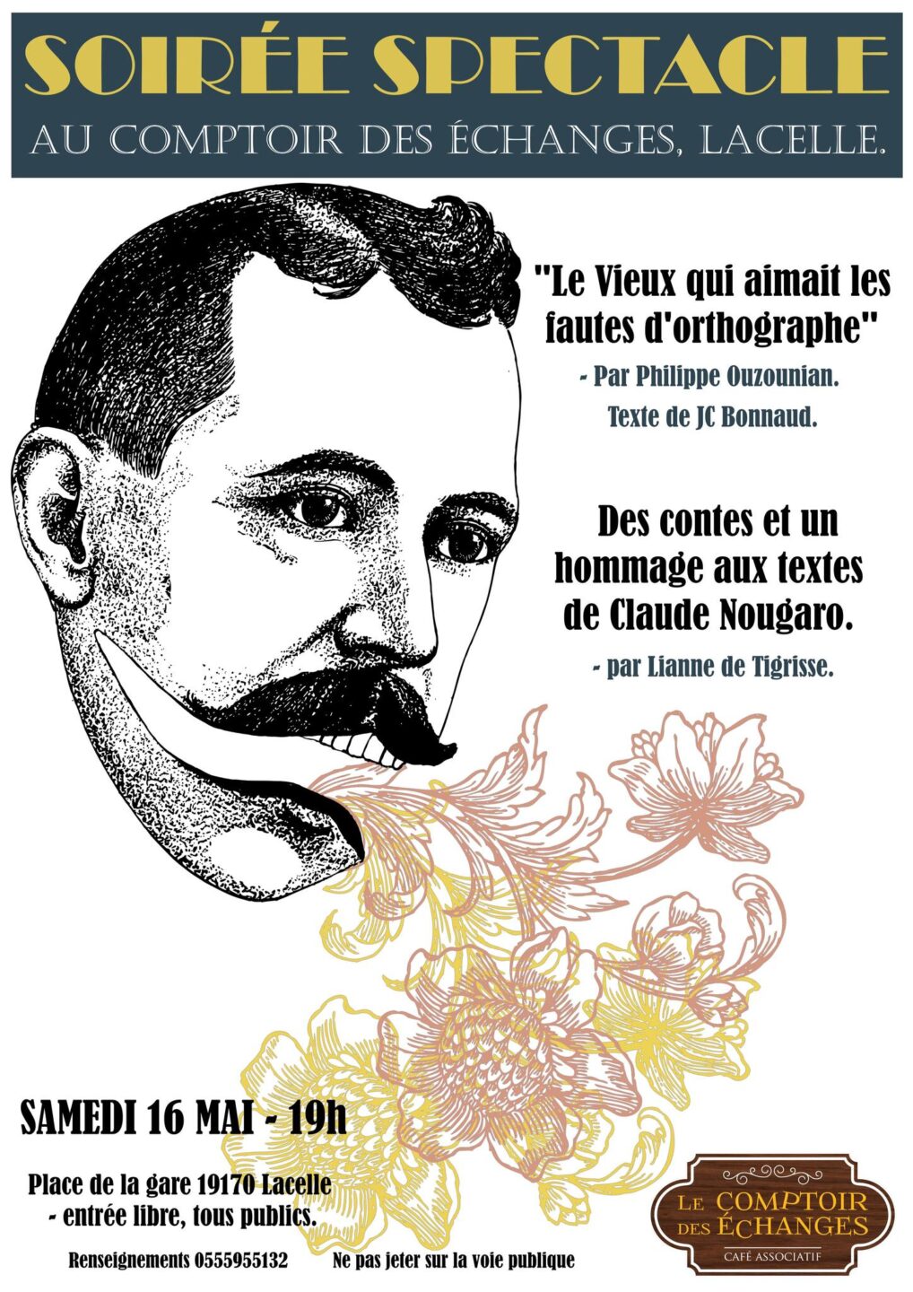 Le Comptoir des Echanges Soirée spectacle  Lacelle