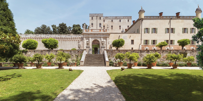 Le jardin du château de Catajo. Visites guidées. Castello del Catajo Battaglia Terme