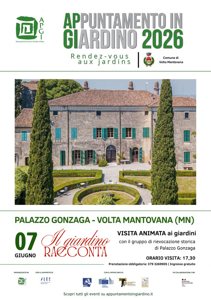 Le jardin raconte Palazzo Gonzaga Volta Mantovana