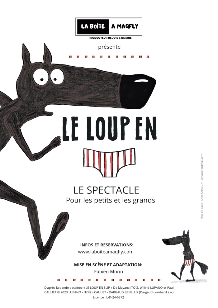 LE LOUP EN SLIP, petit Mail, Beaugency