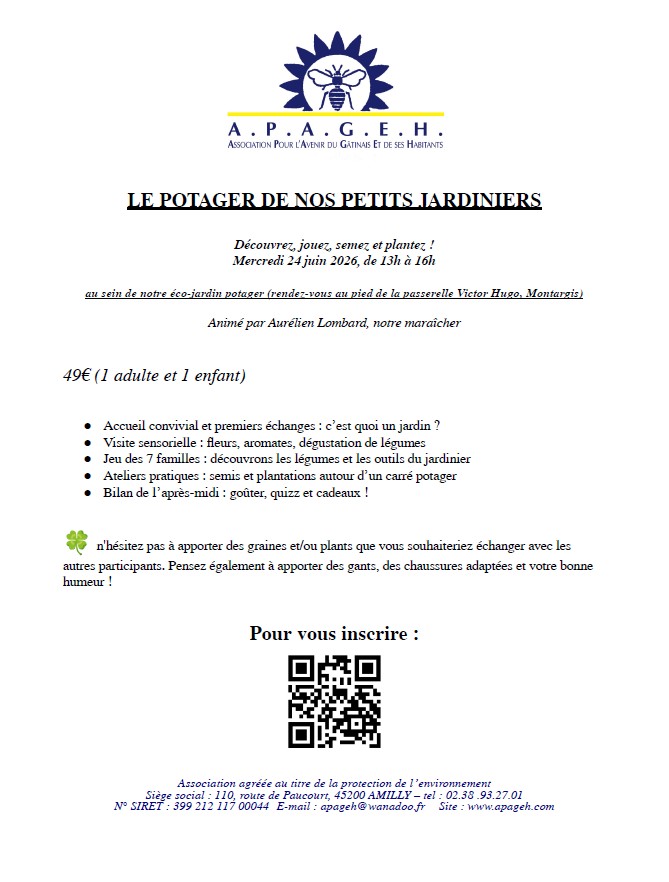 Le potager de nos petits jardiniers Montargis