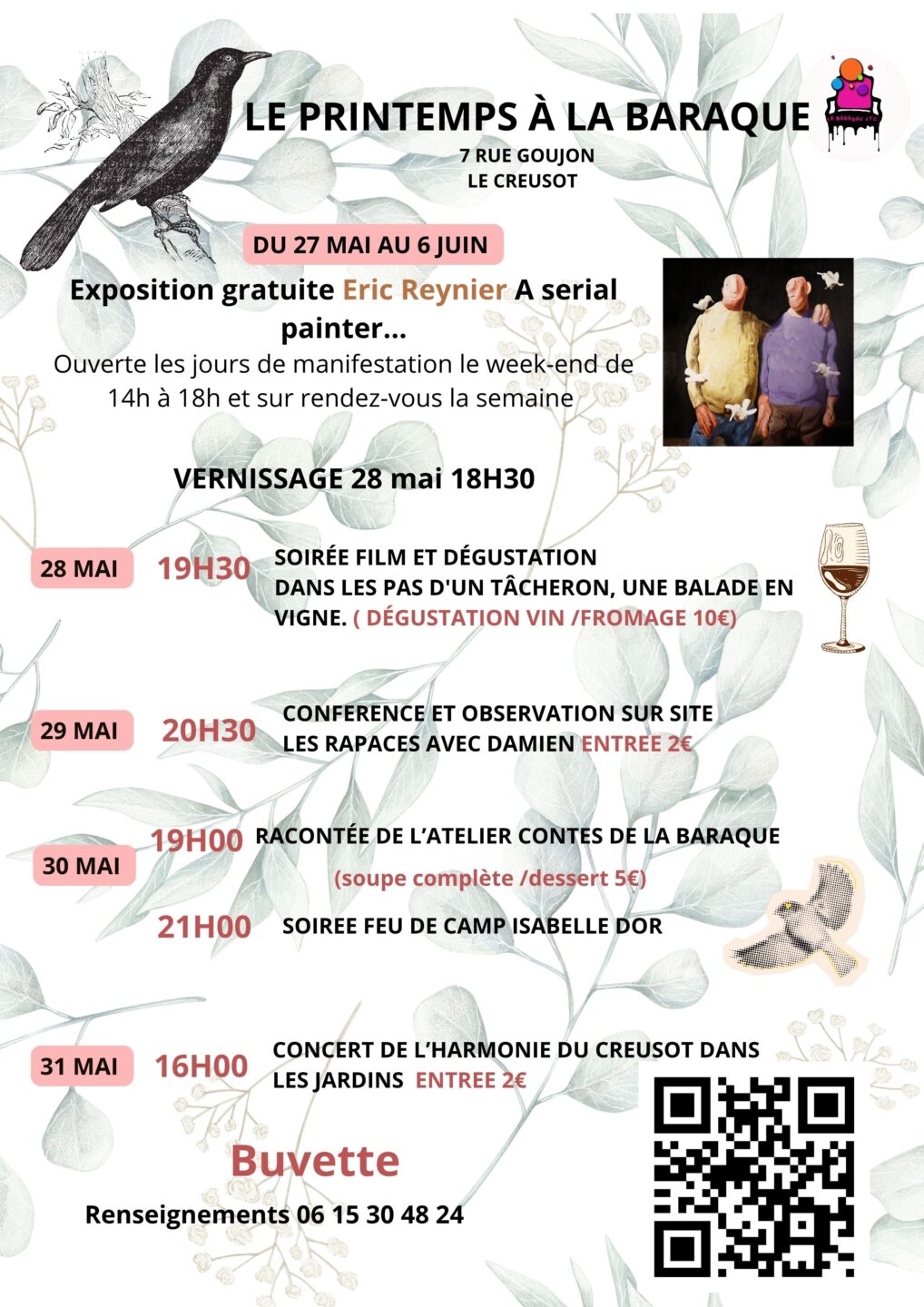 Le printemps à la Baraque Association La Baraque Le Creusot