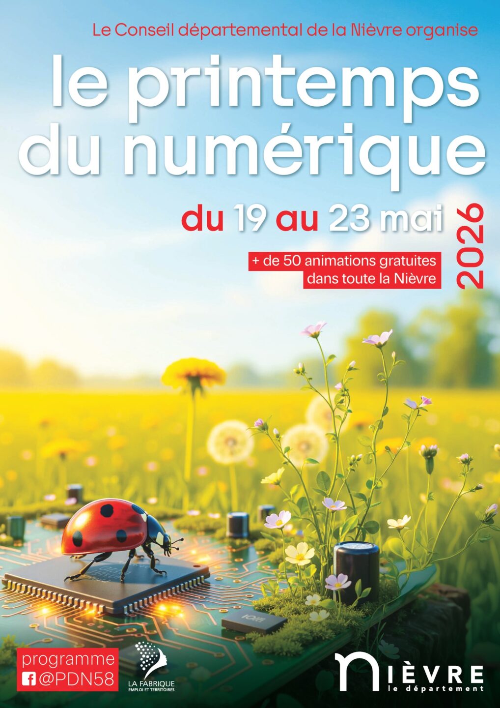 Le Printemps du numérique Broderie numérique et dessin vectoriel Courcelles F.L.M.C. Courcelles