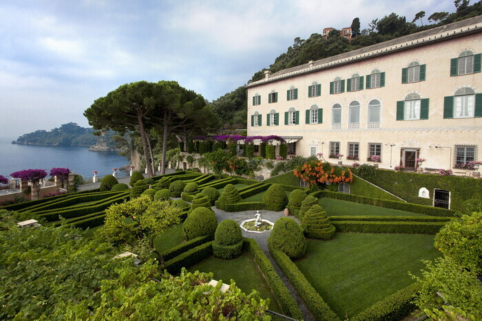 Le regard sur le golfe La Cervara Abbazia Di San Girolamo Al Monte Di Portofino Santa Margherita Ligure