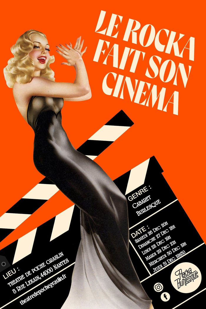 Le Rocka fait son cinéma Théâtre de Poche Graslin Nantes