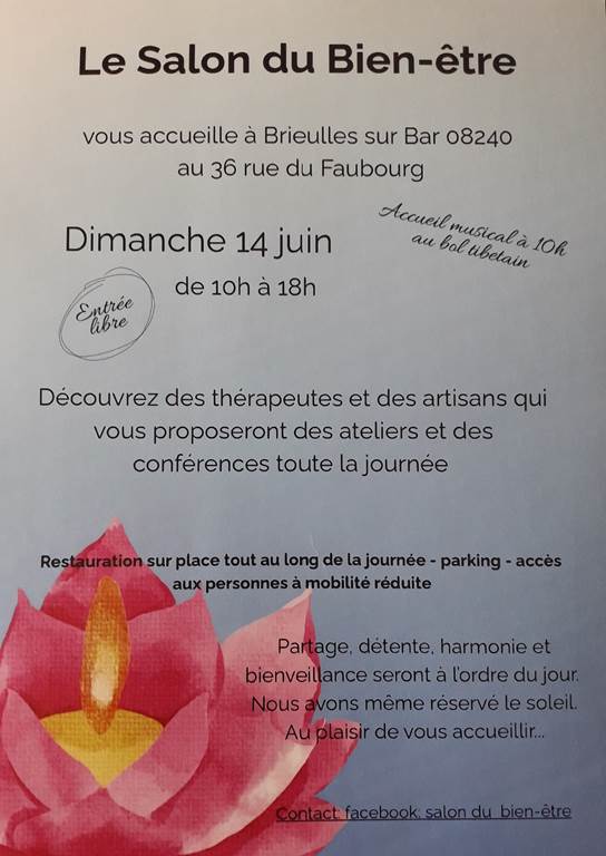 Le salon bien-être Brieulles-sur-Bar
