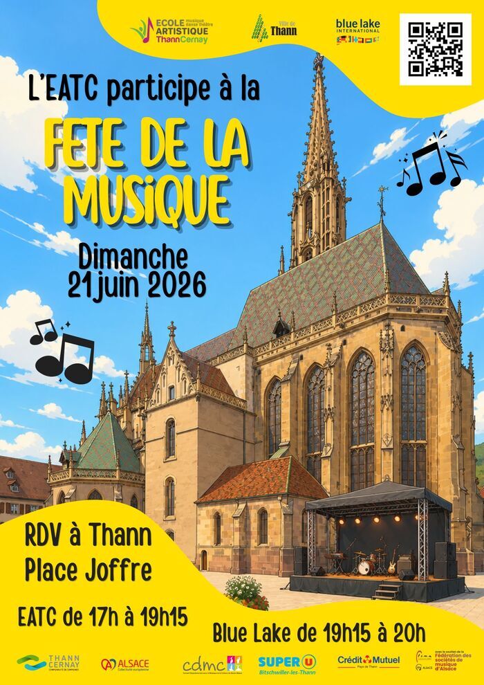 L'EATC fête la musique Place Joffre