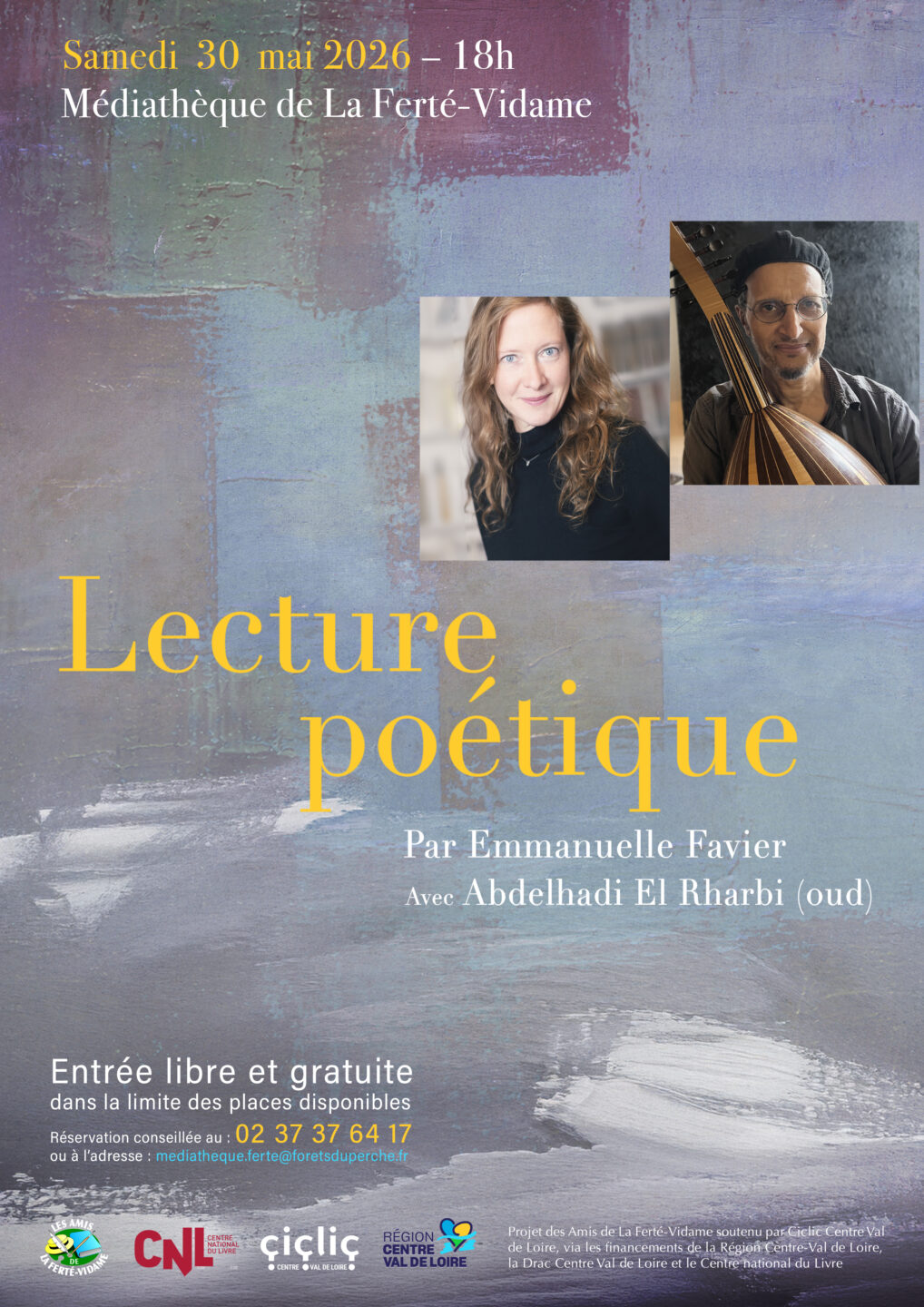 Lecture poétique  La Ferté-Vidame