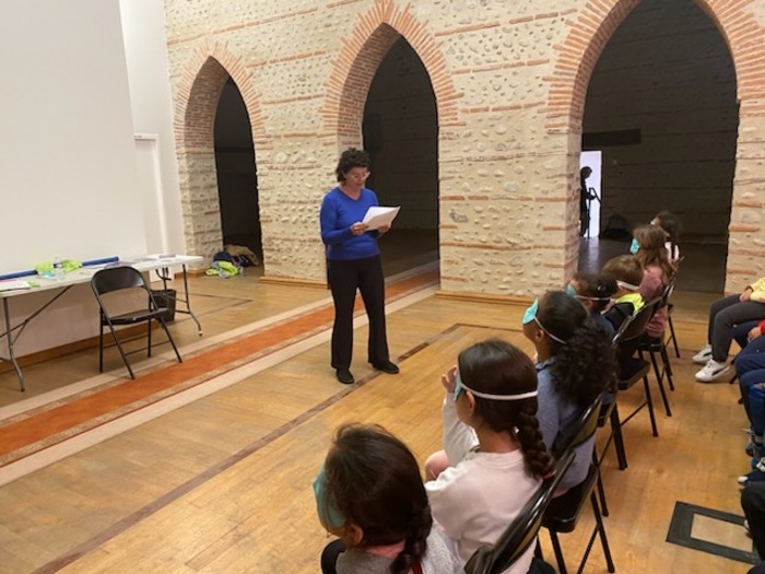 Lectures dans le noir Jardin de l'abbaye de l'Escaladieu Bonnemazon