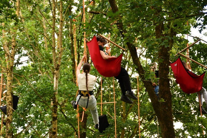 Lectures perchées, Parc de Maurepas, Rennes