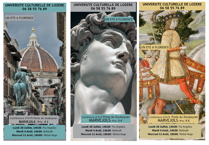 LES CONFÉRENCES DE LA PORTE FRA ANGELICO Porte du Soubeyran Marvejols 2026-07-20