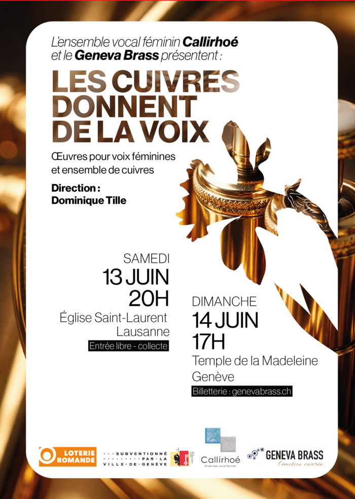 Les cuivres donnent de la voix Autre lieu Genève