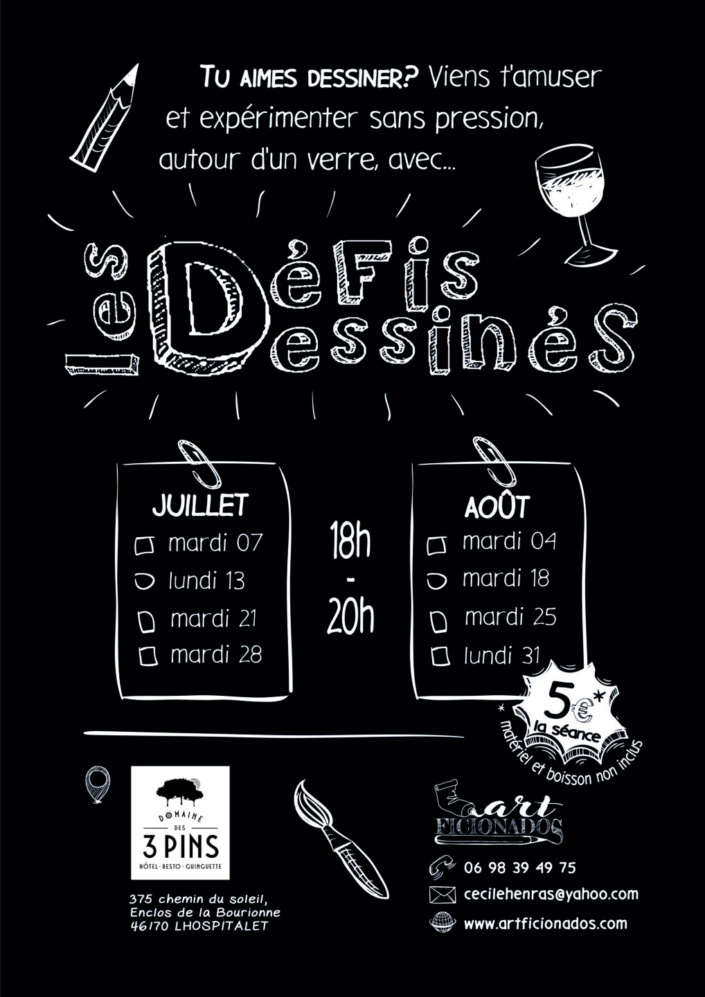 Les Défis Dessinés Lhospitalet