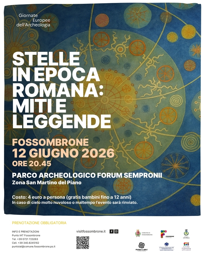 Les étoiles à l’époque romaine : mythes et légendes Parco archeologico Forum Sempronii Fossombrone