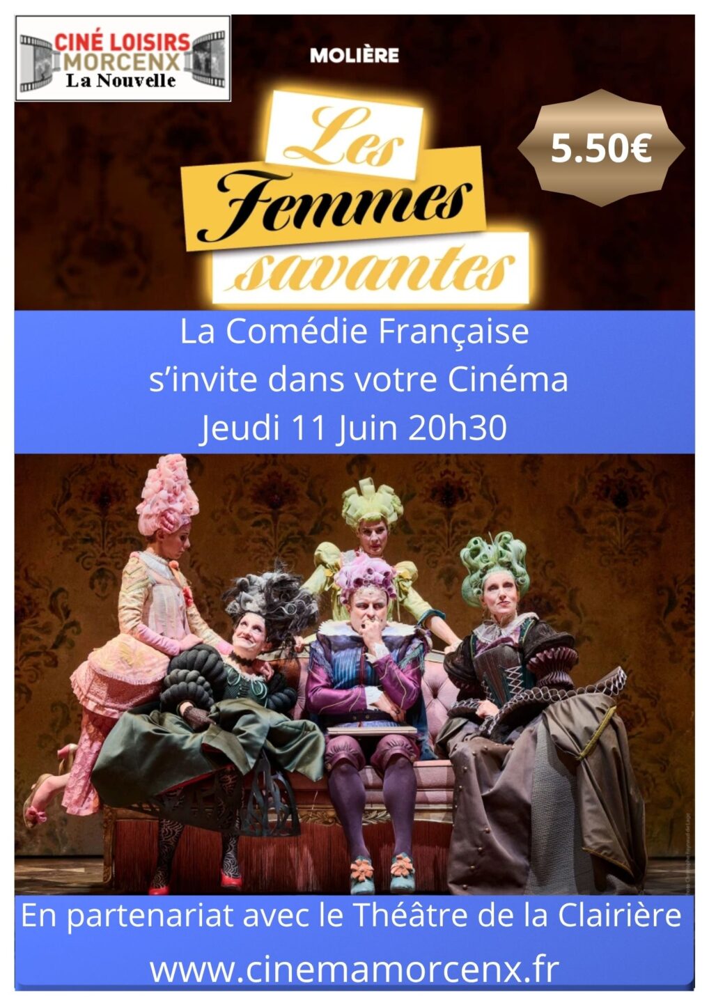 Les femmes savantes Place Léo Bouyssou Morcenx-la-Nouvelle 2026-06-11