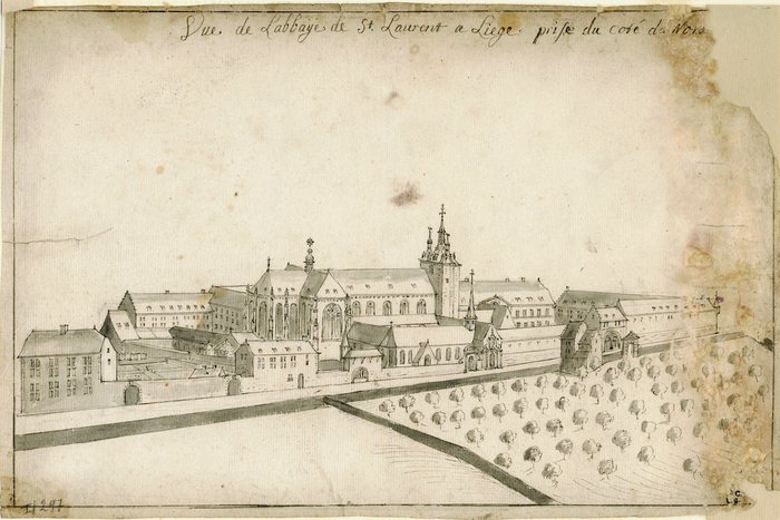 Les fouilles récentes lèvent le voile sur une abbaye disparue dominant autrefois la ville de Liège. Rue Saint-Laurent