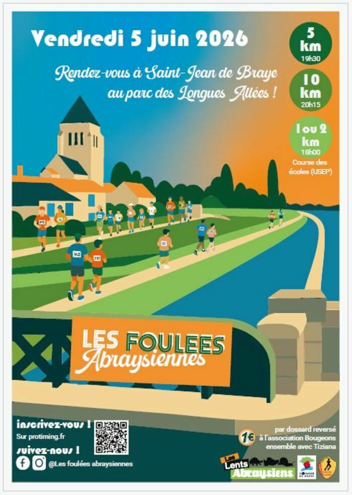 Les Foulées Abraysiennes 2026, Parc des Longues Allées, Saint-Jean-de-Braye