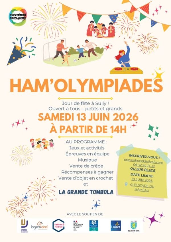 les Ham’Olympiades Sully-sur-Loire