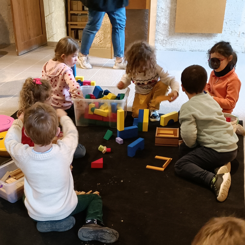 Les mercredis des tout-petits au château Naillac Le Blanc